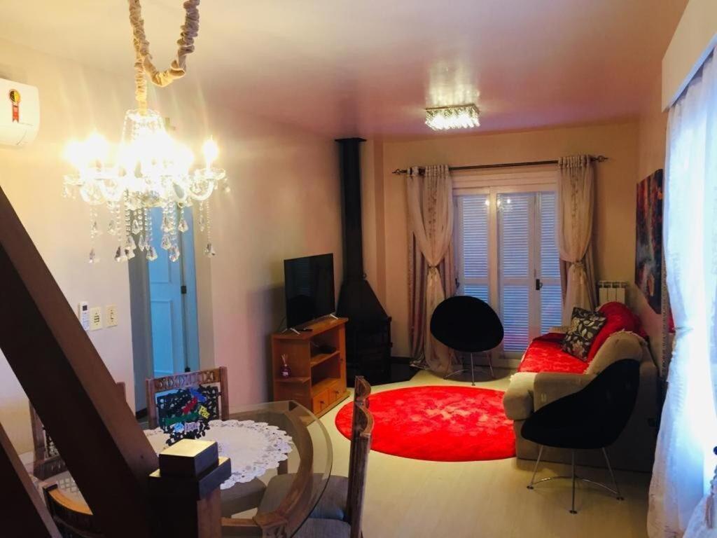 Apartamento Duplex De Gramado By Cia Da Temporada Kültér fotó